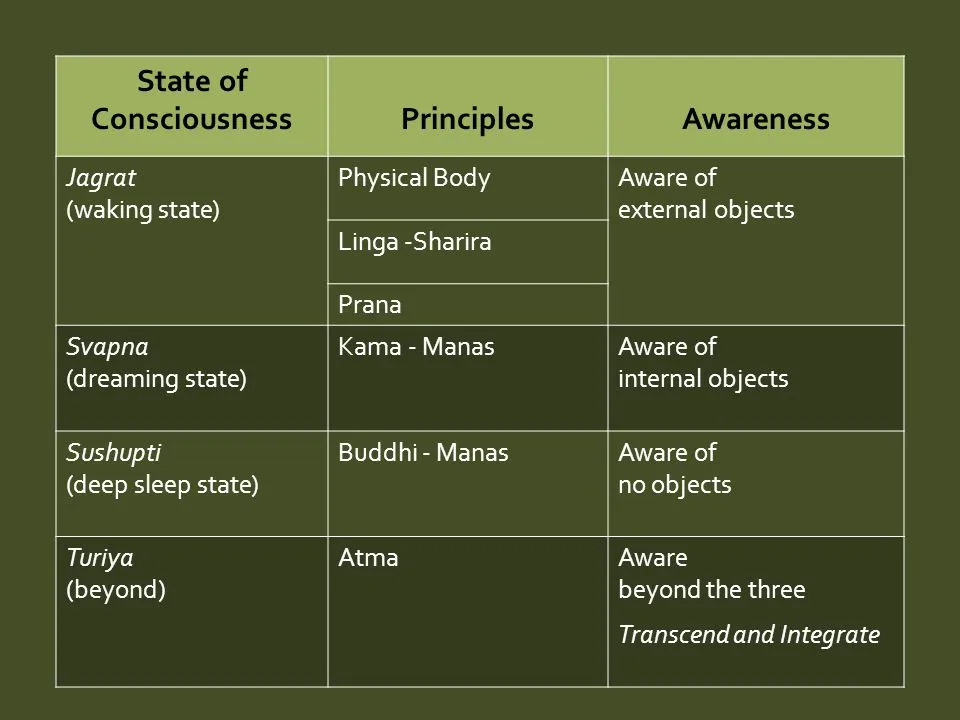 Levels of Consciousness